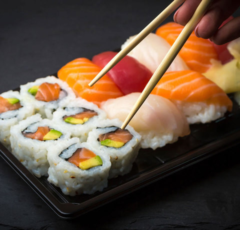 Rolki sushi i sashimi - Afrodyzjaki z Japonii
