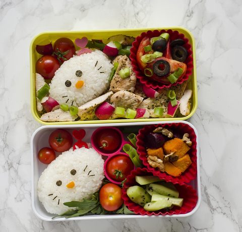 Kreatywne Bento Box dla dzieci