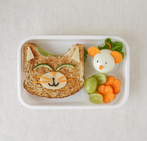 Kot i mysz - Zdrowy japoński lunchbox
