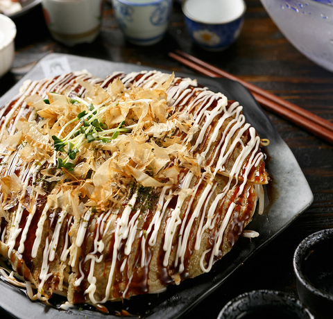 Okonomiyaki - Japoński placek warzywny