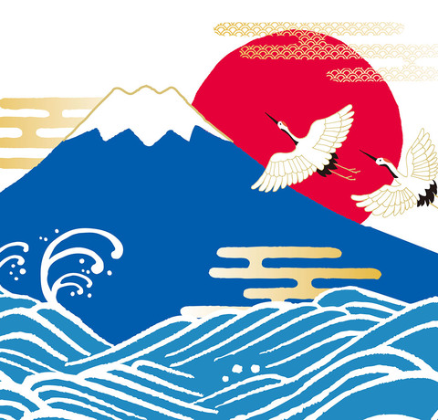 Wschód słońca w Japonii