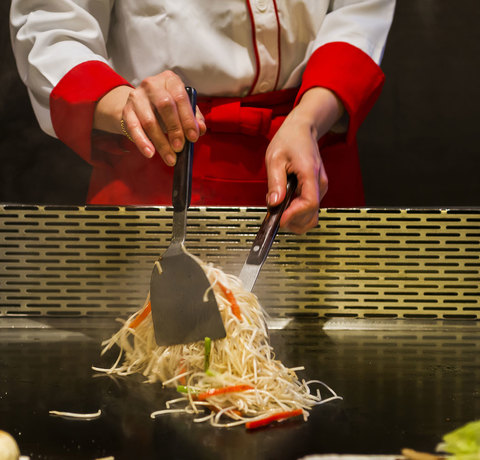 warzywne teppanyaki