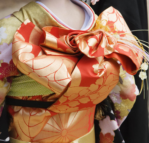 Japonka w kimono