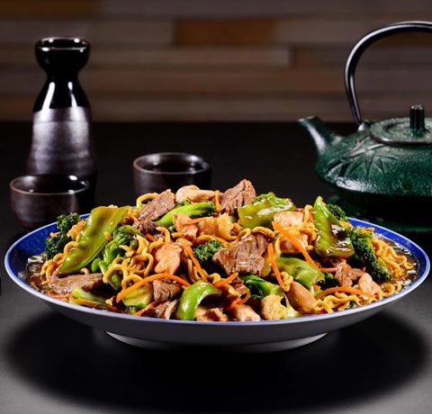 Japonskie danie Yakisoba