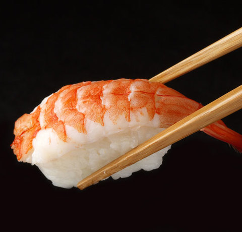 Japońskie sushi - Krewetka i ryż
