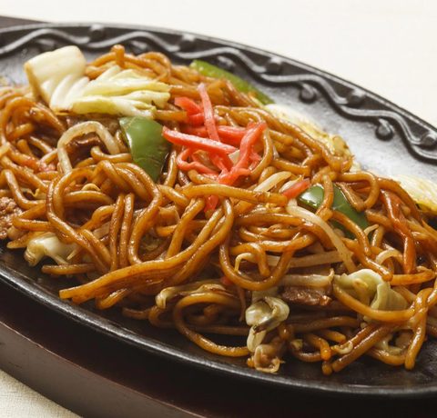 Yakisoba podsmażany makaron
