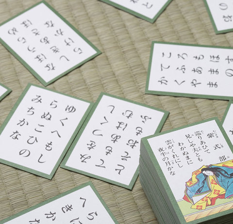 Zabawy w Nowy Rok- Karuta - Gra w karty