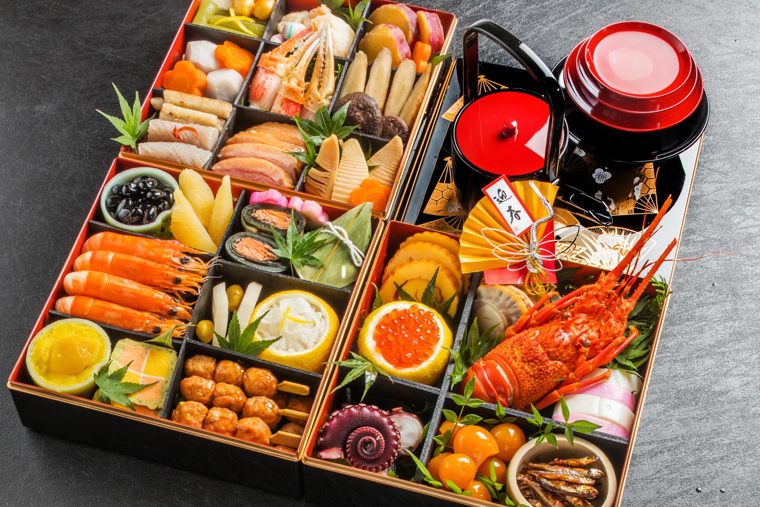 Noworoczna uczta w Japonii